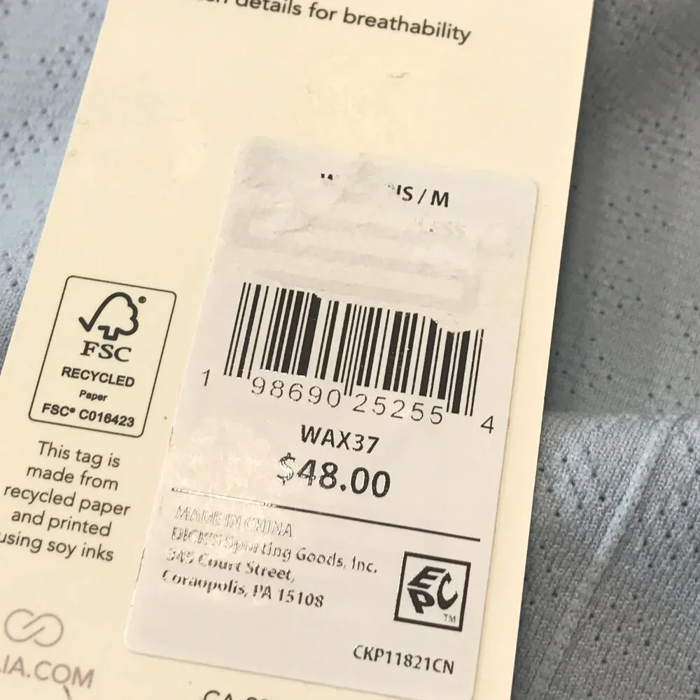 Calia Women's Seamless Tipped Polo in Pale Blue NWT - Picture 9 of 12